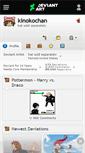 Mobile Screenshot of kinokochan.deviantart.com