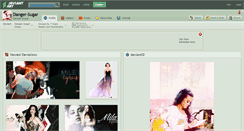 Desktop Screenshot of danger-sugar.deviantart.com