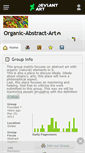 Mobile Screenshot of organic-abstract-art.deviantart.com