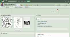 Desktop Screenshot of classic-video-games-.deviantart.com