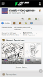 Mobile Screenshot of classic-video-games-.deviantart.com