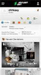 Mobile Screenshot of ohhkaay.deviantart.com