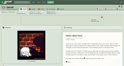 Desktop Screenshot of dainen.deviantart.com