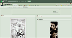 Desktop Screenshot of postwarqueen.deviantart.com