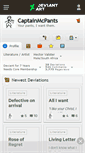 Mobile Screenshot of captainmcpants.deviantart.com
