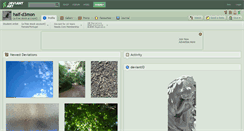 Desktop Screenshot of half-d3mon.deviantart.com