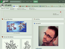 Tablet Screenshot of erik-godoi.deviantart.com