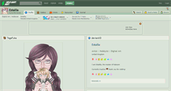 Desktop Screenshot of estallia.deviantart.com