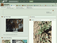 Tablet Screenshot of dtf-stock.deviantart.com