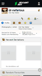 Mobile Screenshot of dr-nefarious.deviantart.com