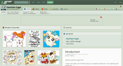 Desktop Screenshot of hamham-sugar.deviantart.com