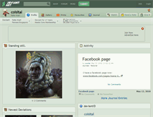 Tablet Screenshot of coisital.deviantart.com