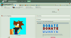 Desktop Screenshot of chaoscontrol177.deviantart.com
