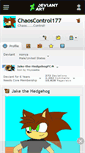 Mobile Screenshot of chaoscontrol177.deviantart.com