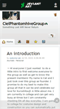 Mobile Screenshot of cielphantomhivegroup.deviantart.com