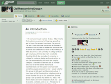 Tablet Screenshot of cielphantomhivegroup.deviantart.com