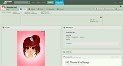 Desktop Screenshot of amulet-art.deviantart.com