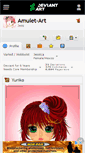 Mobile Screenshot of amulet-art.deviantart.com
