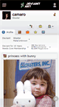 Mobile Screenshot of camaro.deviantart.com