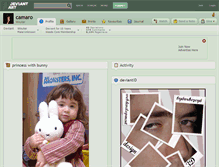 Tablet Screenshot of camaro.deviantart.com