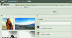 Desktop Screenshot of dertimm.deviantart.com