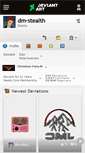 Mobile Screenshot of dm-stealth.deviantart.com