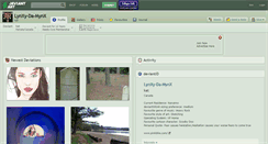 Desktop Screenshot of lynxy-da-mynx.deviantart.com