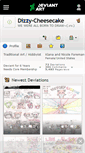 Mobile Screenshot of dizzy-cheesecake.deviantart.com