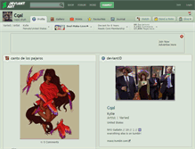 Tablet Screenshot of cqal.deviantart.com