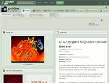Tablet Screenshot of juvi008ok.deviantart.com