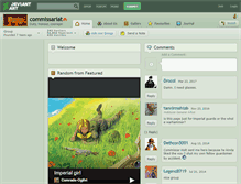 Tablet Screenshot of commissariat.deviantart.com