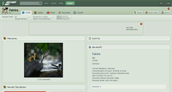 Desktop Screenshot of fainira.deviantart.com