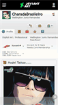 Mobile Screenshot of charadabrasileiro.deviantart.com