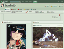 Tablet Screenshot of charadabrasileiro.deviantart.com