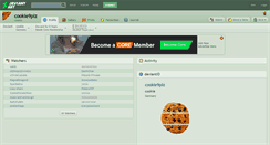 Desktop Screenshot of cookie9plz.deviantart.com