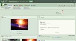 Desktop Screenshot of baro.deviantart.com