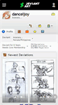 Mobile Screenshot of danceljoy.deviantart.com