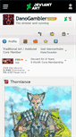 Mobile Screenshot of danogambler.deviantart.com