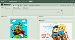 Desktop Screenshot of greentealolz.deviantart.com