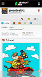 Mobile Screenshot of greentealolz.deviantart.com