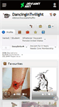 Mobile Screenshot of dancingintwilight.deviantart.com