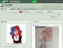 Tablet Screenshot of jettwinsfan.deviantart.com