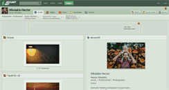 Desktop Screenshot of nikolakis-hector.deviantart.com