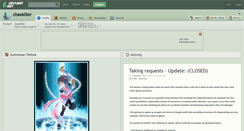 Desktop Screenshot of chaokiller.deviantart.com