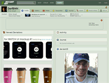 Tablet Screenshot of derfbwh.deviantart.com