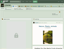Tablet Screenshot of celyanae.deviantart.com