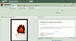 Desktop Screenshot of callistaursa.deviantart.com