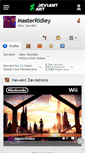 Mobile Screenshot of masterridley.deviantart.com