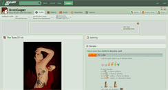Desktop Screenshot of gwencooper.deviantart.com