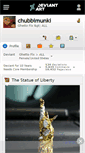 Mobile Screenshot of chubbimunki.deviantart.com
